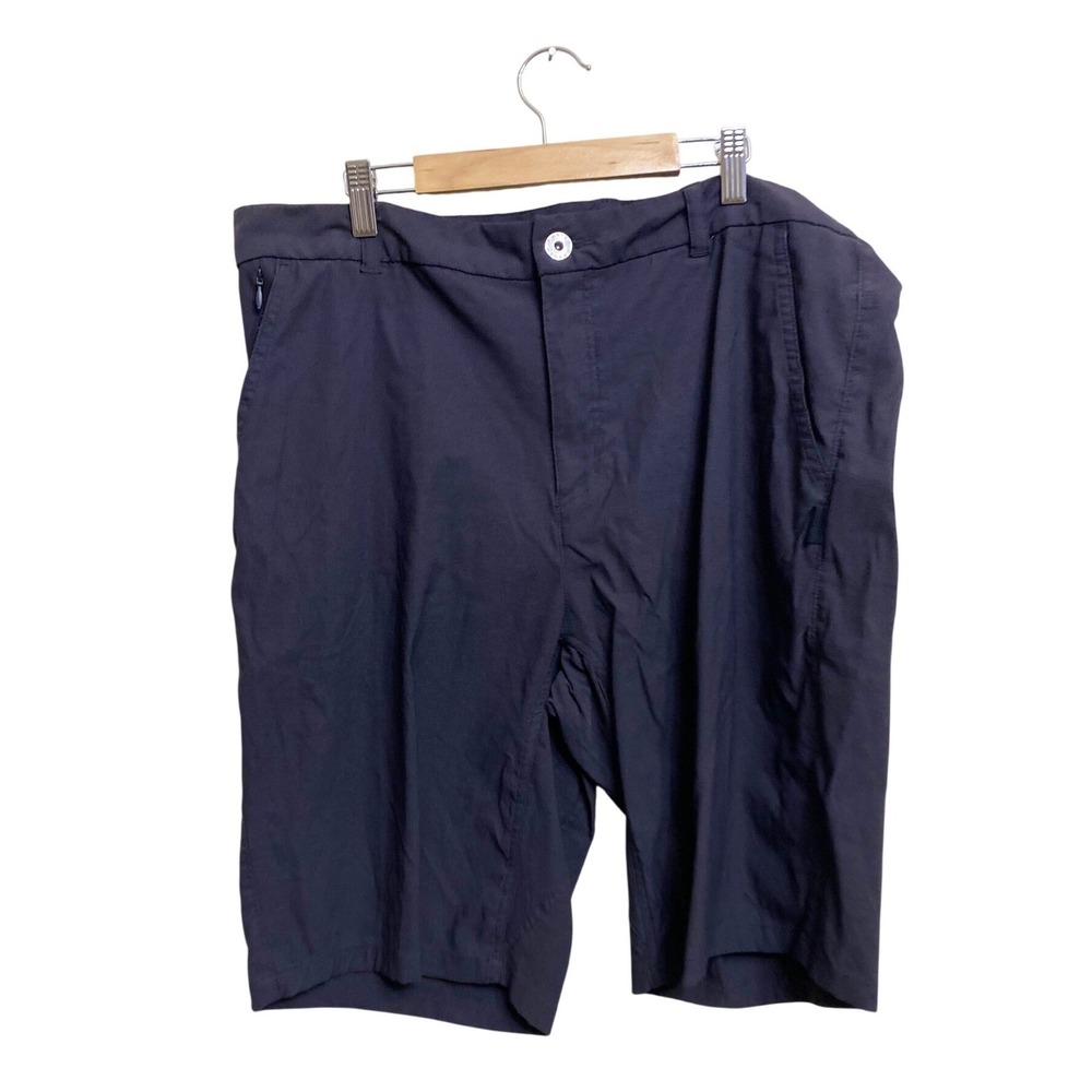 Oakley Mens Regular Fit Performance Shorts Navy Blue Size 36 Golf Hiking Outdoor